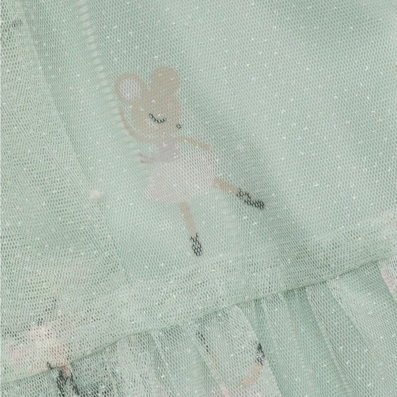 H&M Glittery Tulle Dress 3T Toddler Girls - Picture 2 of 7
